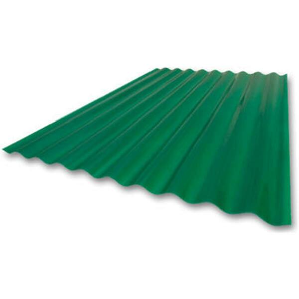 Crane Composites C25SF.338 26 in. x 8 ft. Super 600 Heavy Duty Fiberglass Panel - Green, 10PK 669885